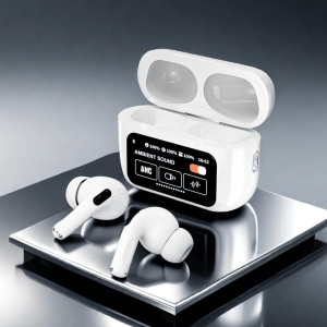 100% Original A9 Pro Airpods with Touch Screen Display
