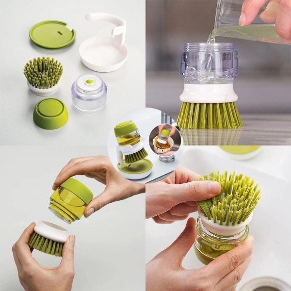 Automatic kitchen liquid-adding pot washing brush - Image 4